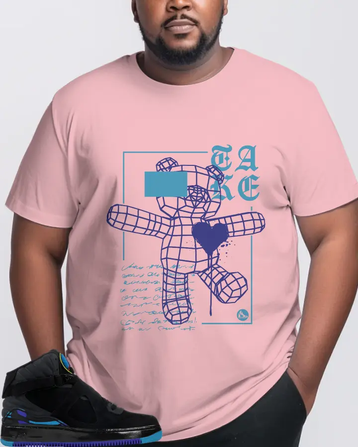 Jordan AJF 8 Sneaker Matching Pink T-Shirt (TAKE) - View 10