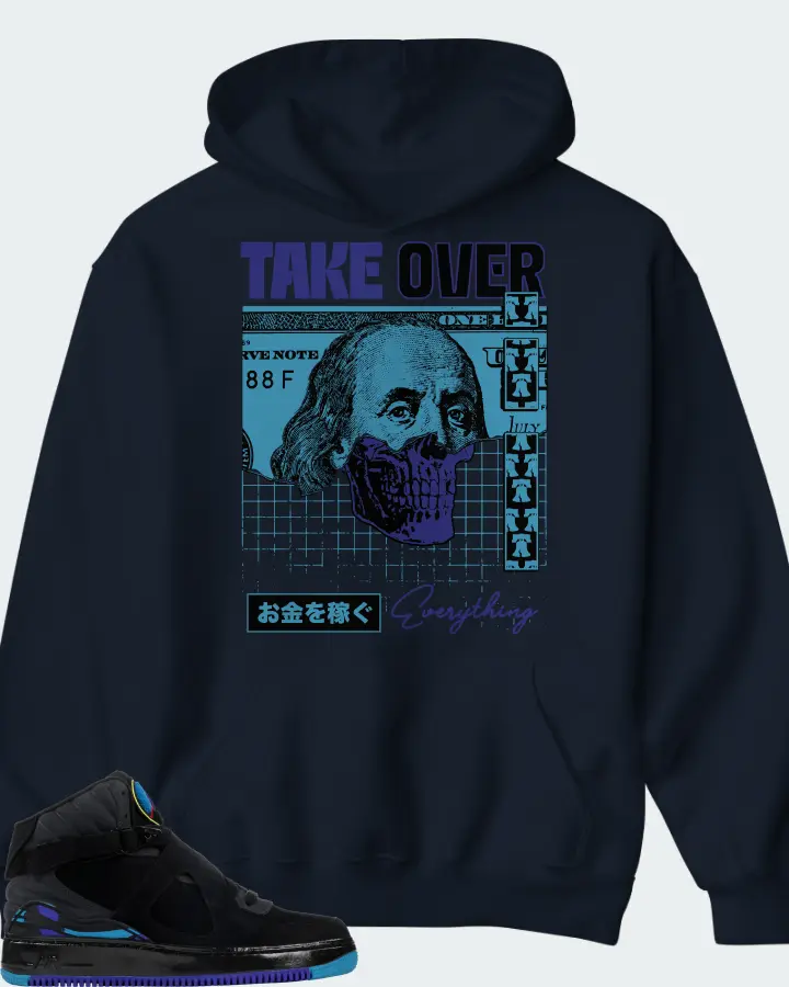 Jordan AJF 8 Sneaker Matching Kid's Hoodie - Take Over