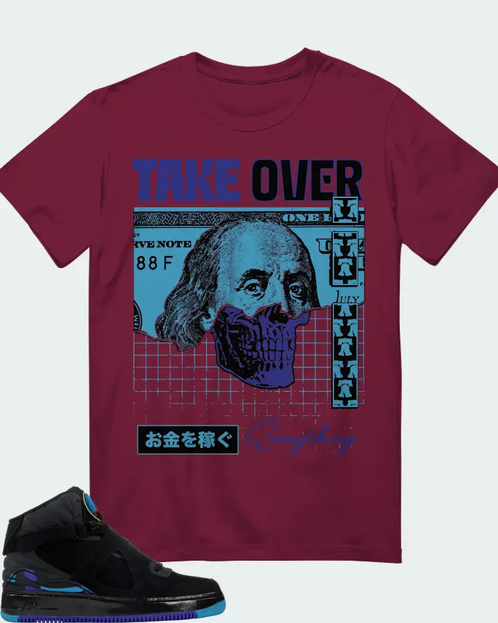 Jordan AJF 8 Sneaker Matching Kid's T-Shirt - Take Over