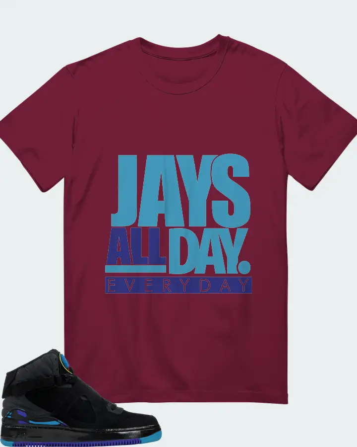 Jordan AJF 8 Sneaker Matching Kid's T-Shirt - Jays All Day