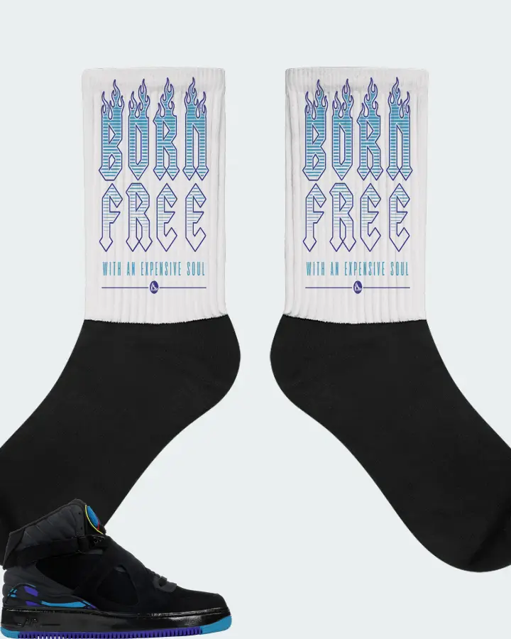 Socks in White