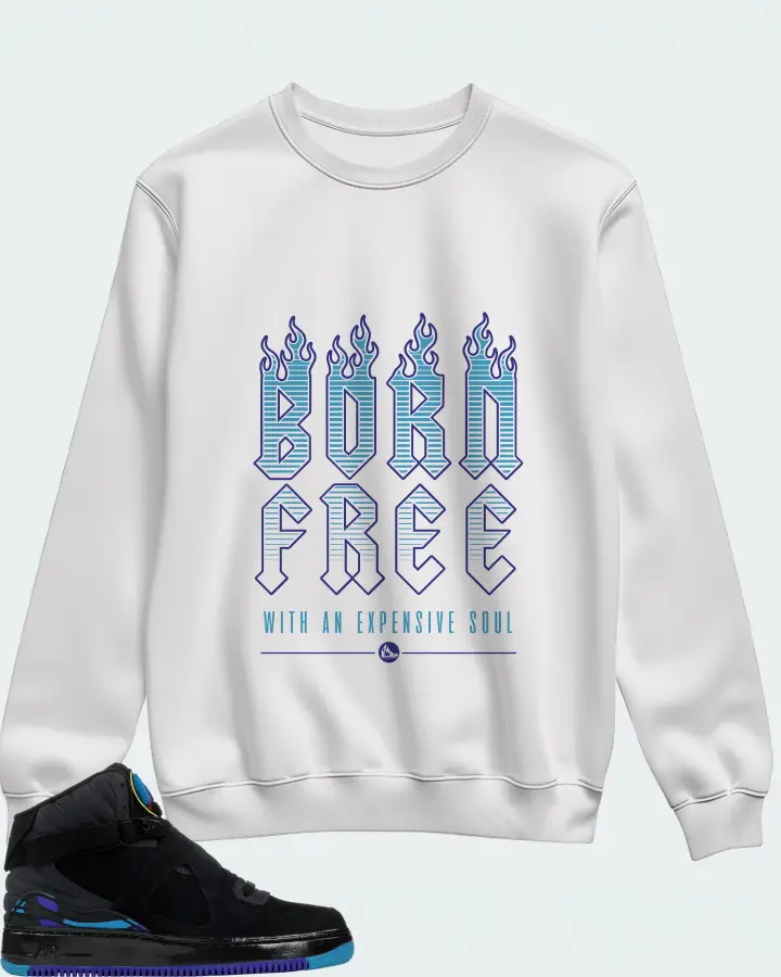 Sweatshirt in White