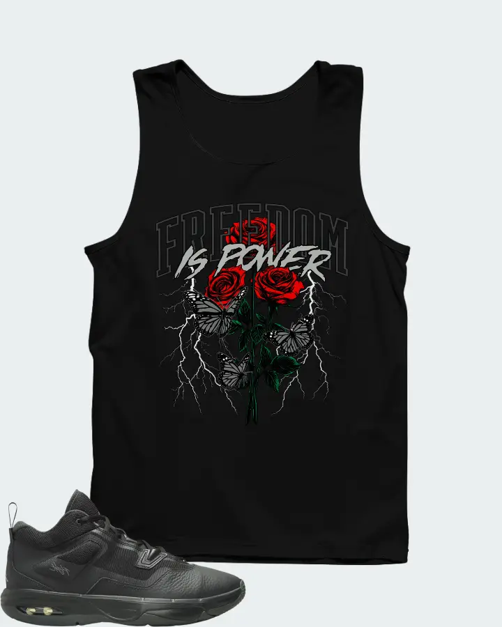 Jordan Stay Loyal 3 Black Anthracite Cool Grey Matching Tank Top