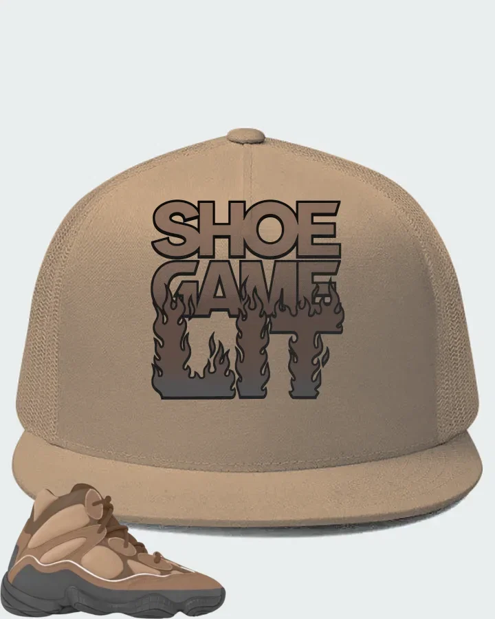 Yeezy 500 High Brown Matching Hat