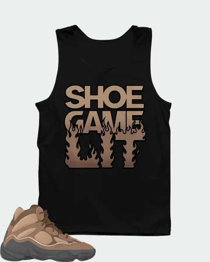 Yeezy 500 High Brown Matching Tank Top