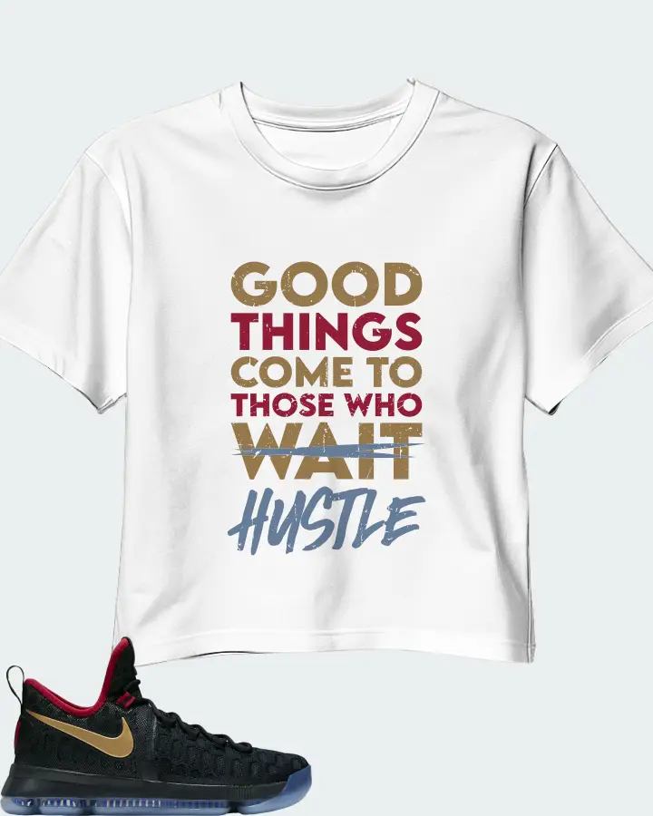 Nike KD 9 Sneaker Matching White Crop Top - Good Things Come