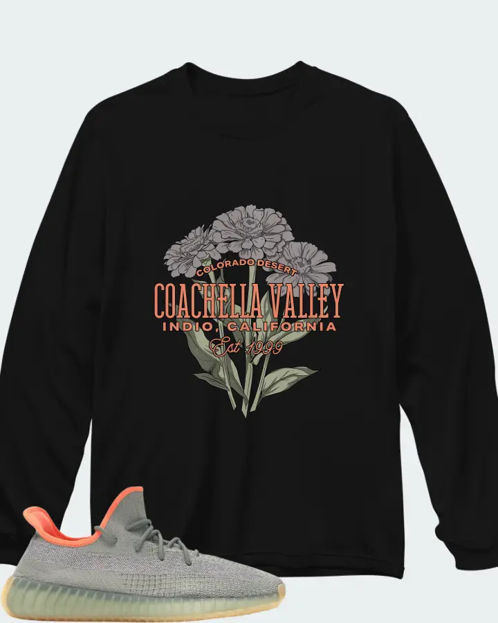 adidas Yeezy Boost 350 V2 Matching Long Sleeve T-Shirt