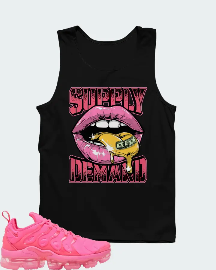 Wmns Nike Air VaporMax Plus  Hyper Pink  Matching Tank Top
