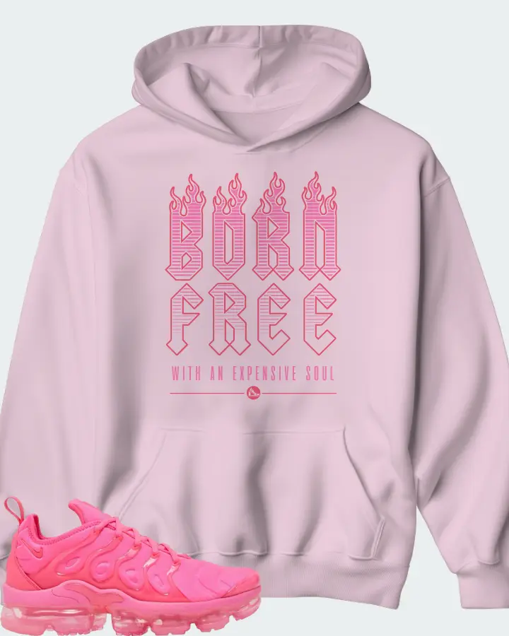 Wmns Nike Air VaporMax Plus Hyper Pink Matching Hoodie