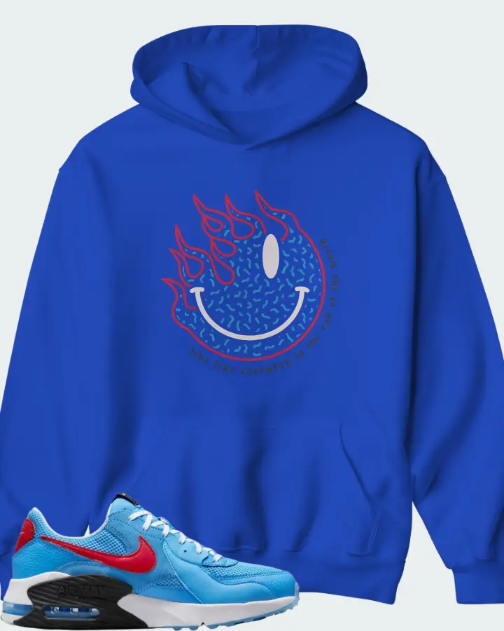 Nike Air Max Excee University Blue Matching Hoodie