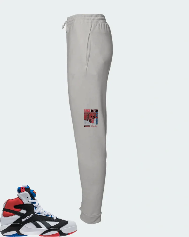 Reebok Shaq Attaq Sneaker Matching Grey Joggers - Take Over