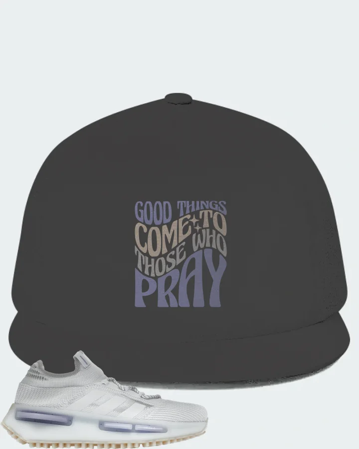 adidas NMD S1 Sneaker Matching Dark Grey Hat - Good Things Come To Those Who Pray