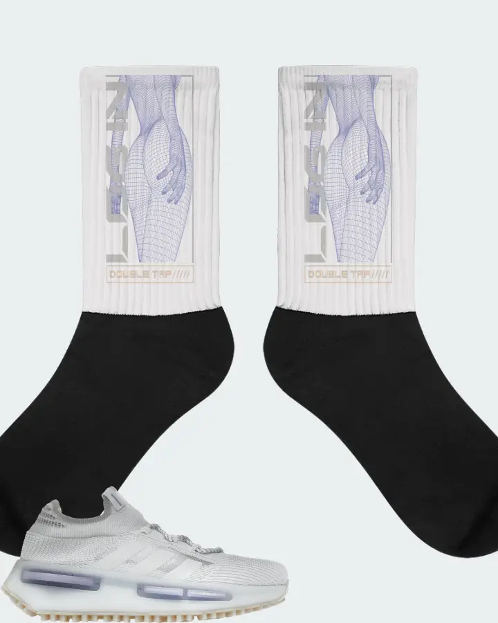 Socks in White