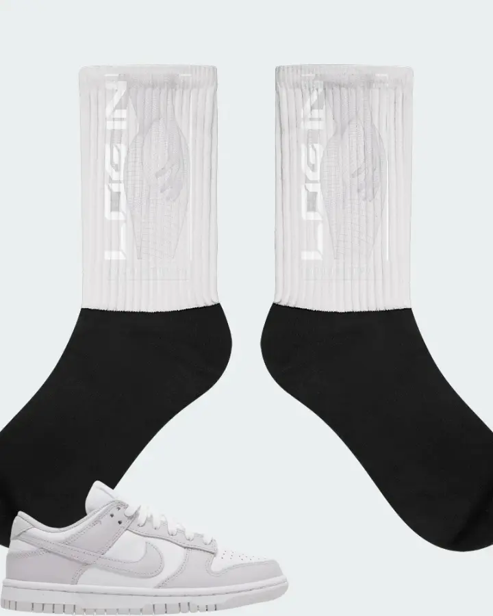 Socks in White