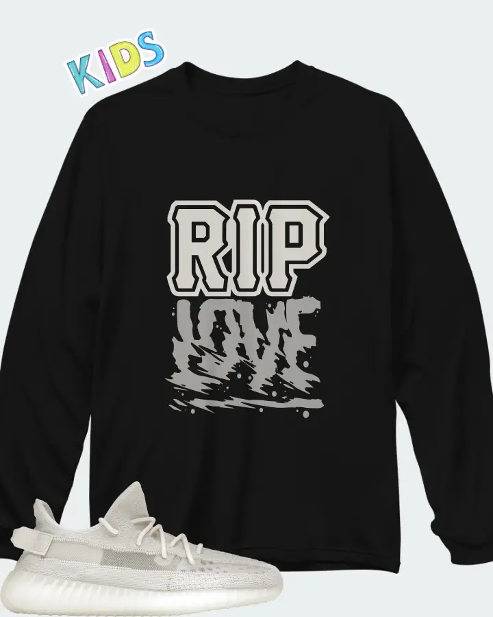 adidas Yeezy Boost 350 V2 Matching Kid's Long Sleeve T-Shirt