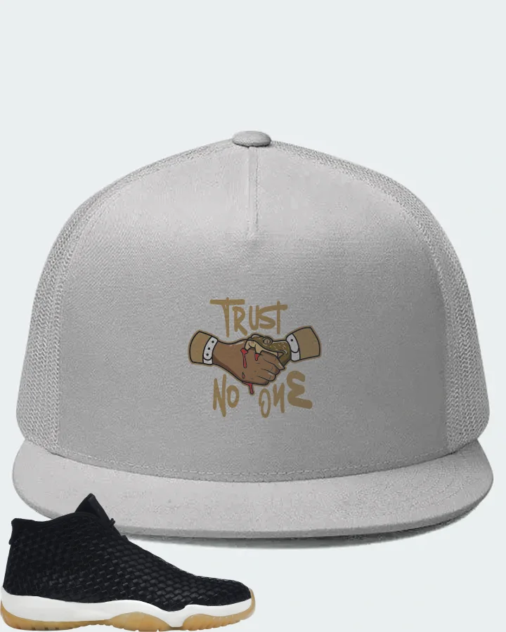Jordan Future Sneaker Matching White Hat - Trust No One