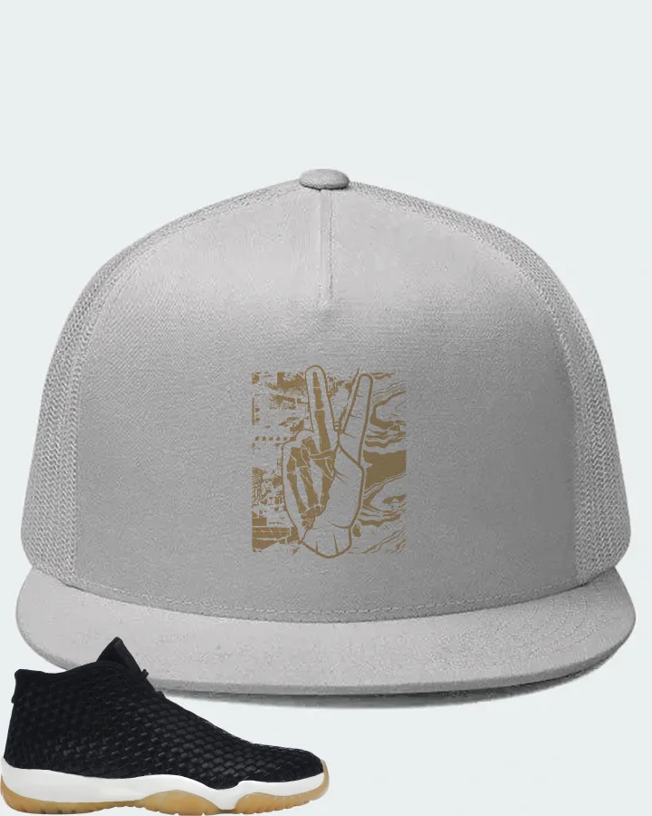 Jordan Future Sneaker Matching White Hat - Peace of mind
