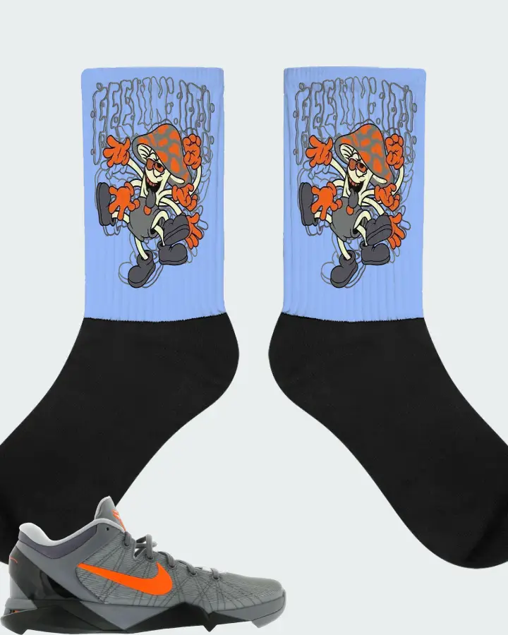 Socks in Carolina Blue