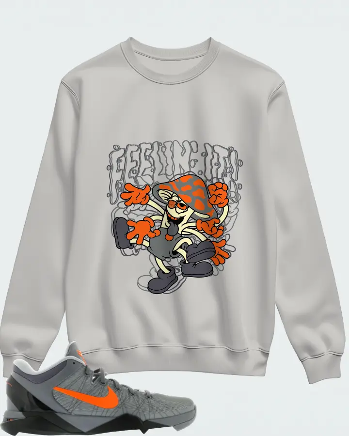 Sweatshirt in Grey