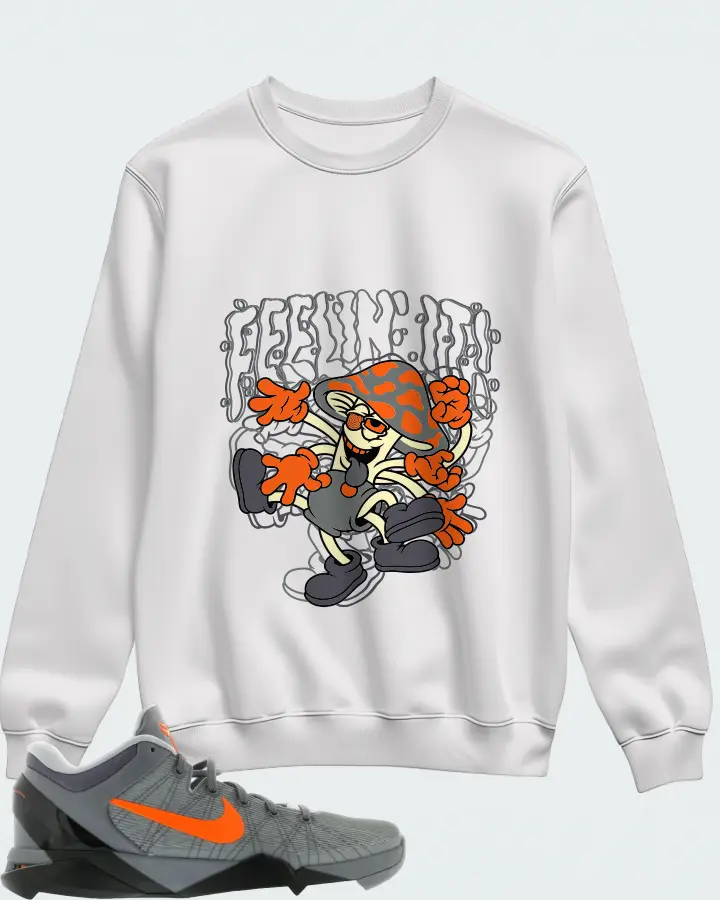 Sweatshirt in White