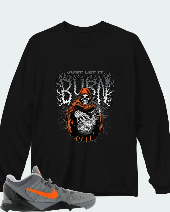 Long Sleeve T-Shirt in Black