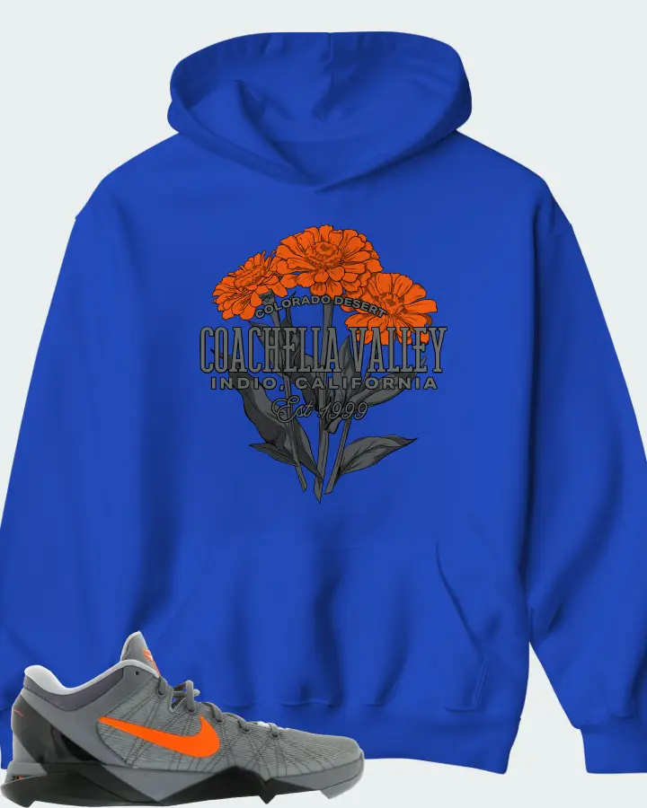 Hoodie in Royal Blue