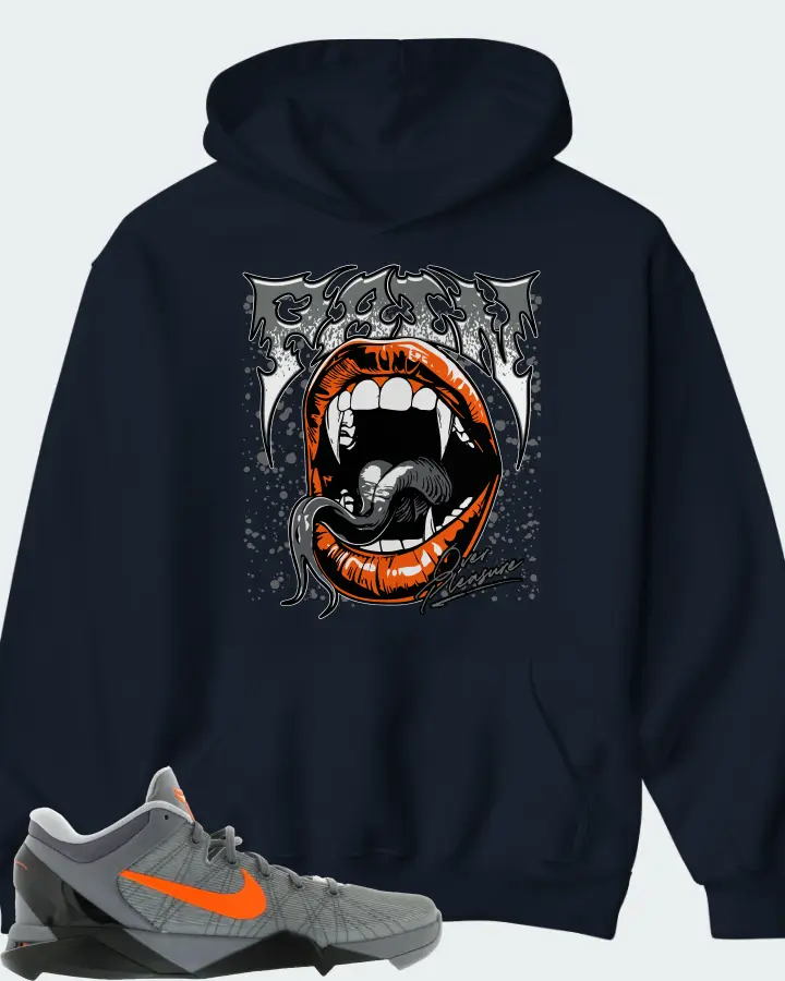 Hoodie in Navy