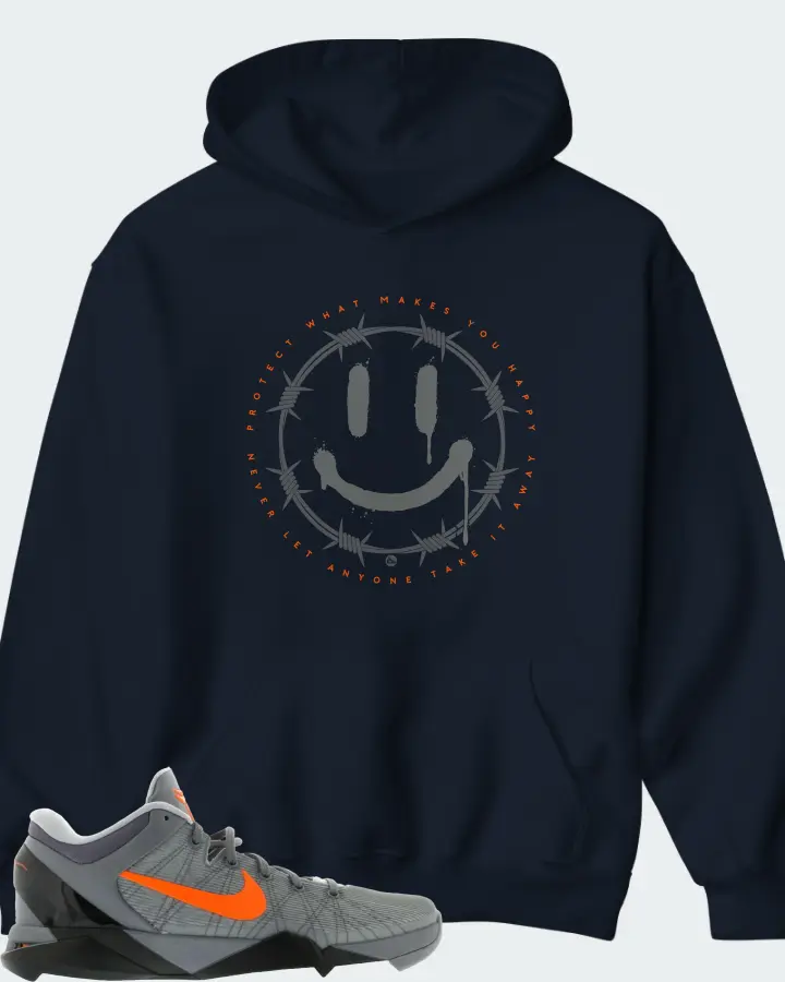 Hoodie in Navy