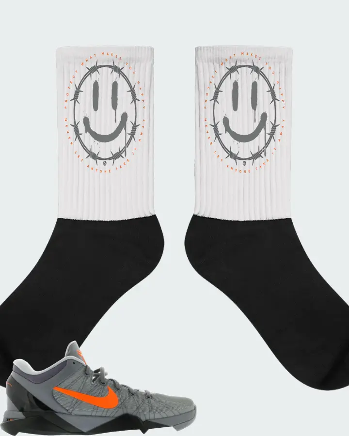 Socks in White
