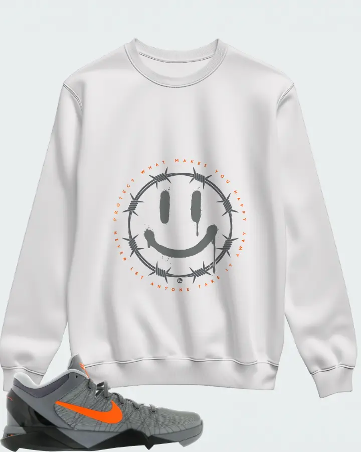 Sweatshirt in White