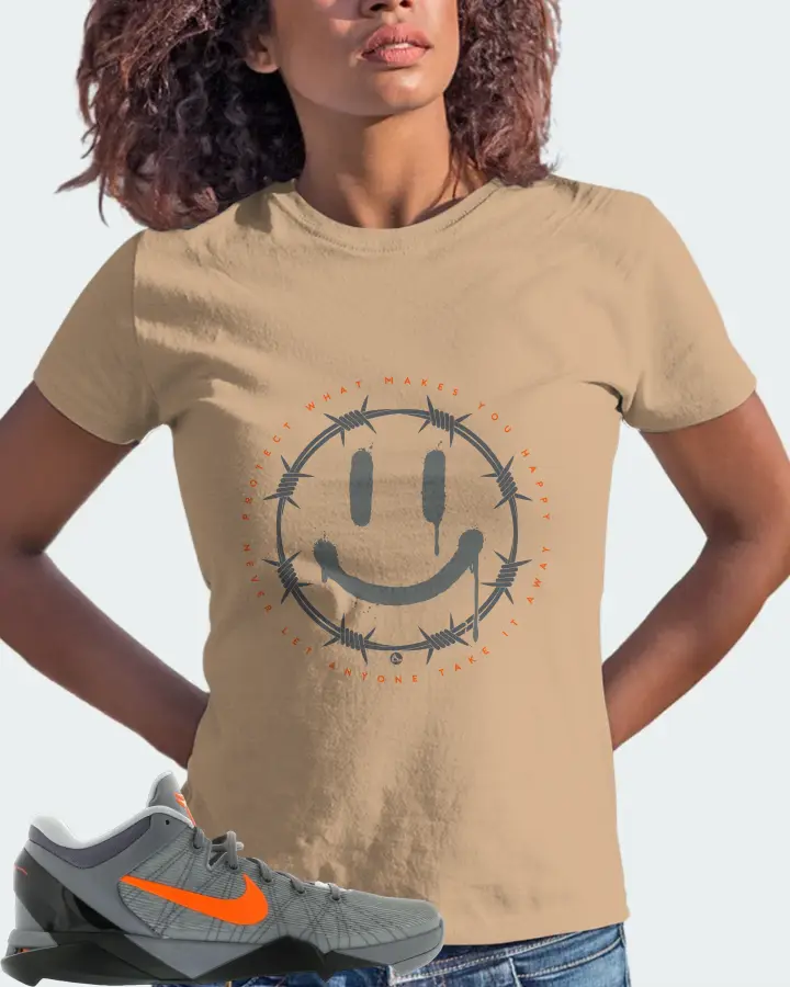 Nike Kobe 7 Sneaker Matching Cream Gildan T-Shirt (PROTECT) - View 3