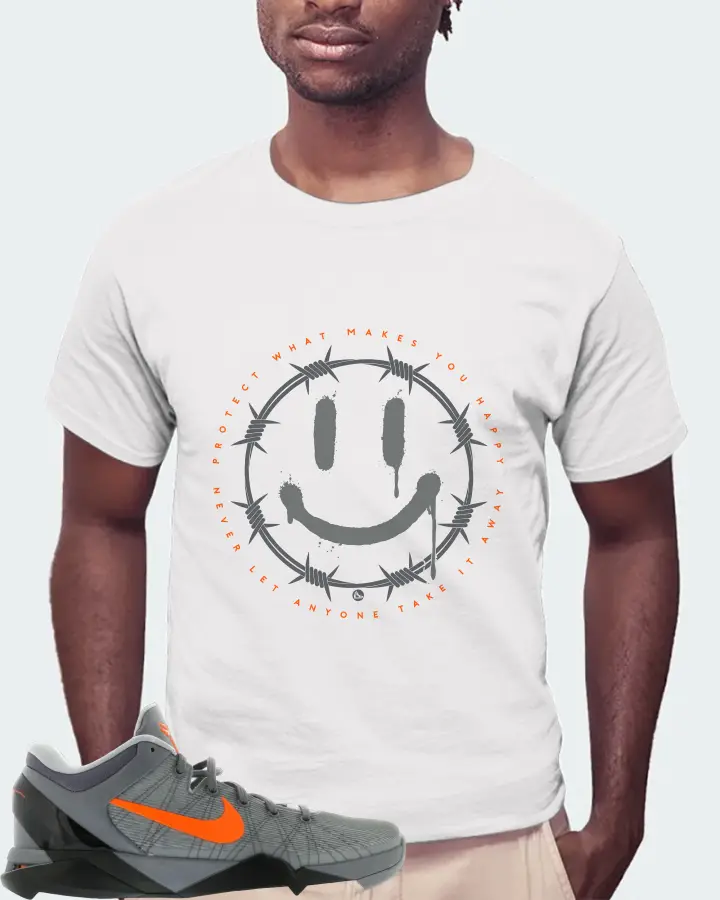 Nike Kobe 7 Sneaker Matching White Kid's T-Shirt (PROTECT) - View 4