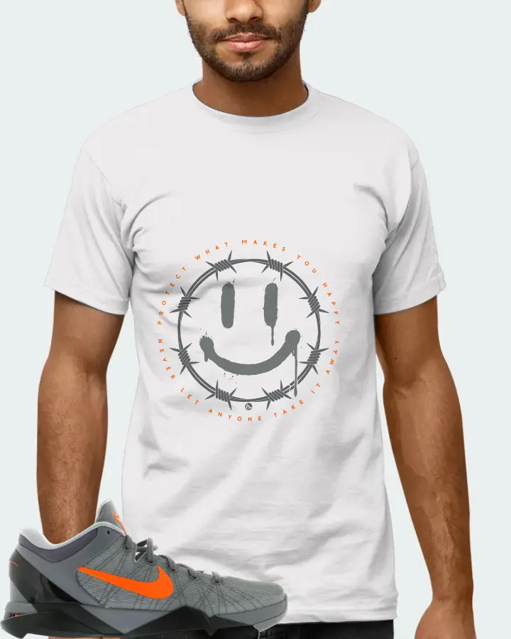 Nike Kobe 7 Sneaker Matching White Kid's T-Shirt (PROTECT) - View 6