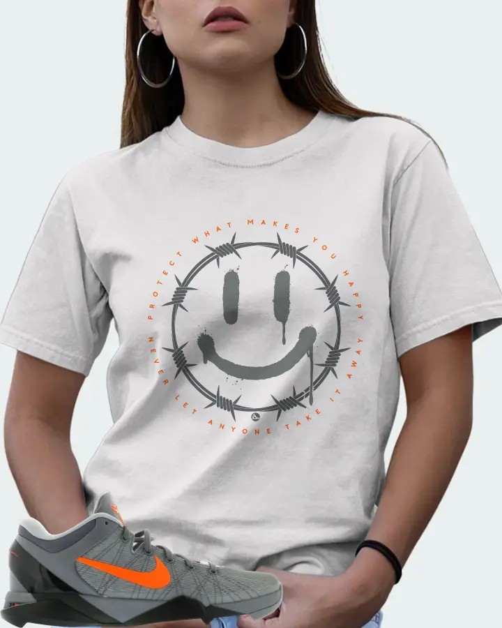 Nike Kobe 7 Sneaker Matching White Kid's T-Shirt (PROTECT) - View 7