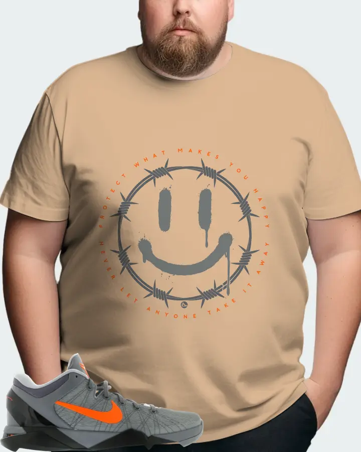 Nike Kobe 7 Sneaker Matching Cream Gildan T-Shirt (PROTECT) - View 8