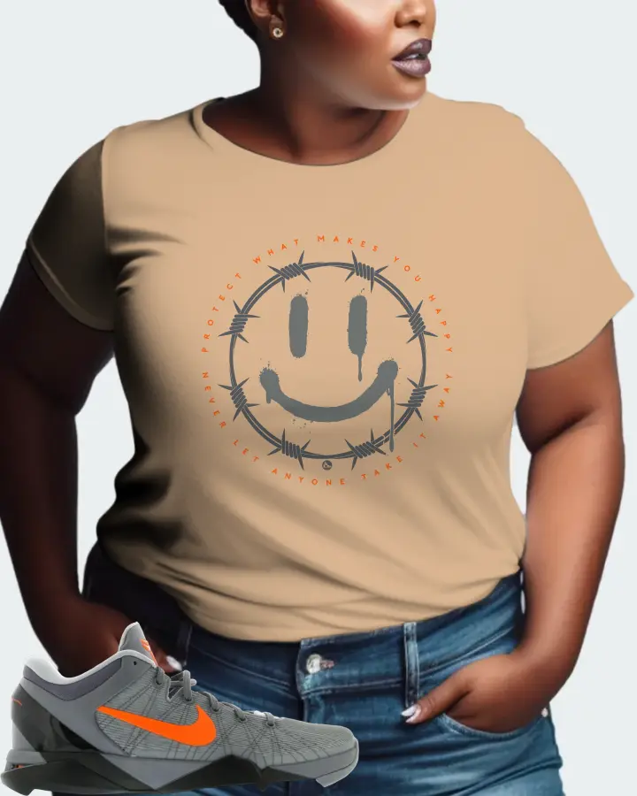 Nike Kobe 7 Sneaker Matching Cream Gildan T-Shirt (PROTECT) - View 9