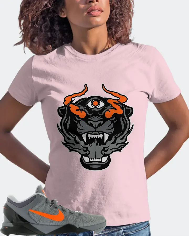 Nike Kobe 7 Sneaker Matching Soft Pink T-Shirt (The Beast) - View 3