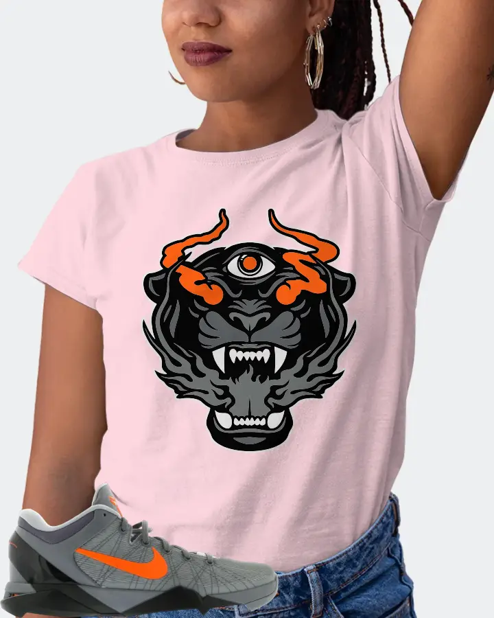 Nike Kobe 7 Sneaker Matching Soft Pink T-Shirt (The Beast) - View 5