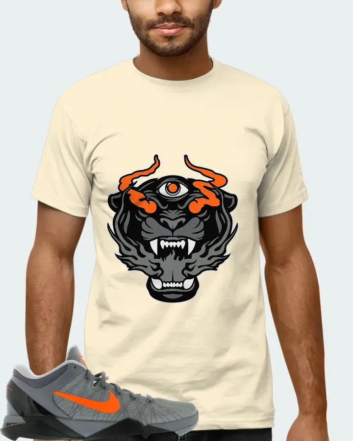 Nike Kobe 7 Sneaker Matching Natural T-Shirt (The Beast) - View 6