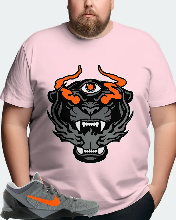 Nike Kobe 7 Sneaker Matching Soft Pink T-Shirt (The Beast) - View 8