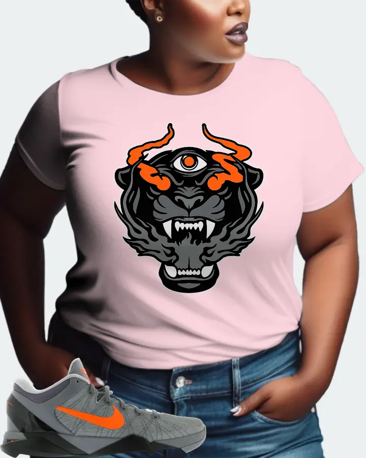 Nike Kobe 7 Sneaker Matching Soft Pink T-Shirt (The Beast) - View 9