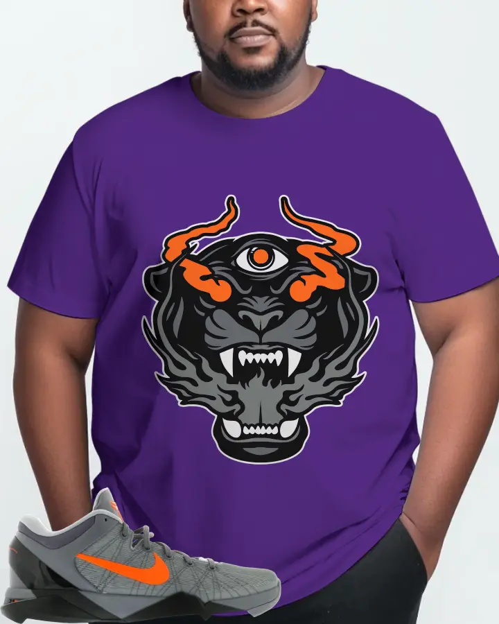 Nike Kobe 7 Sneaker Matching Purple T-Shirt (The Beast) - View 10