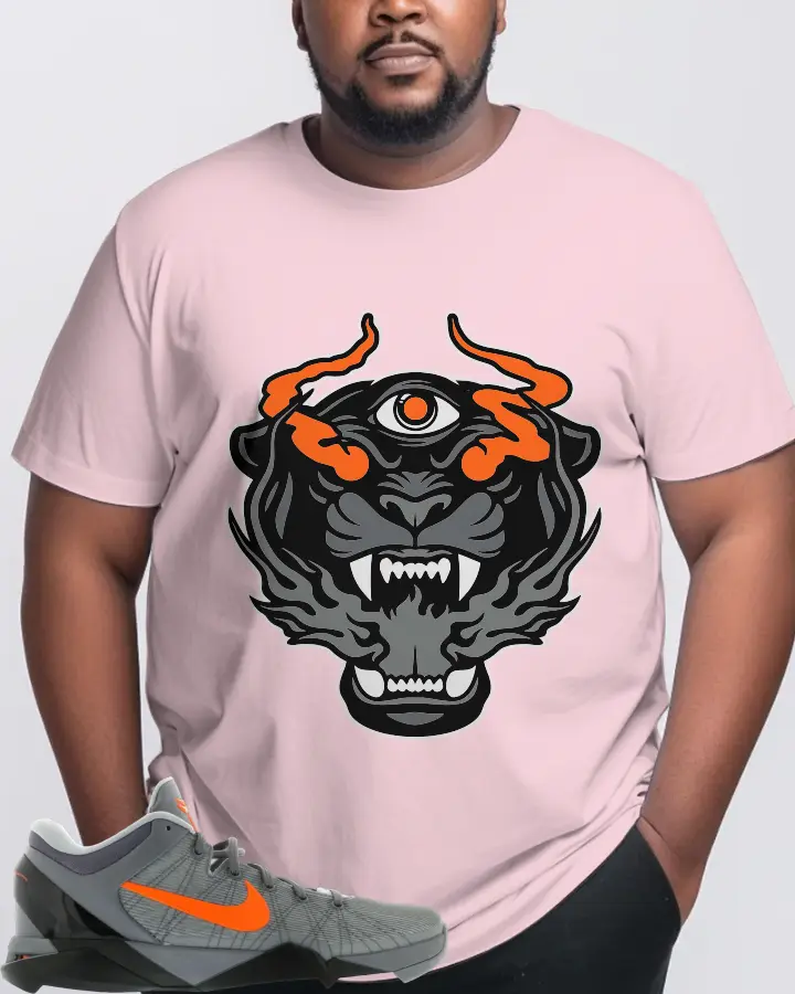 Nike Kobe 7 Sneaker Matching Soft Pink T-Shirt (The Beast) - View 10