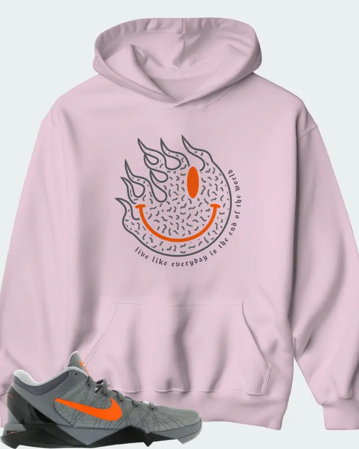 Hoodie in Pink