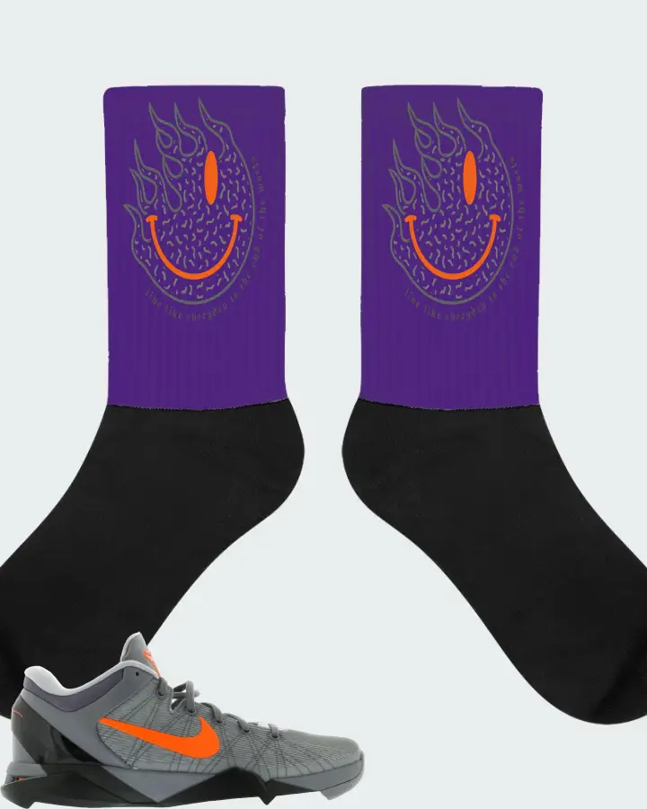 Socks in Purple