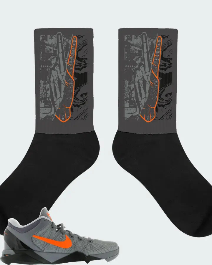 Socks in Dark Grey
