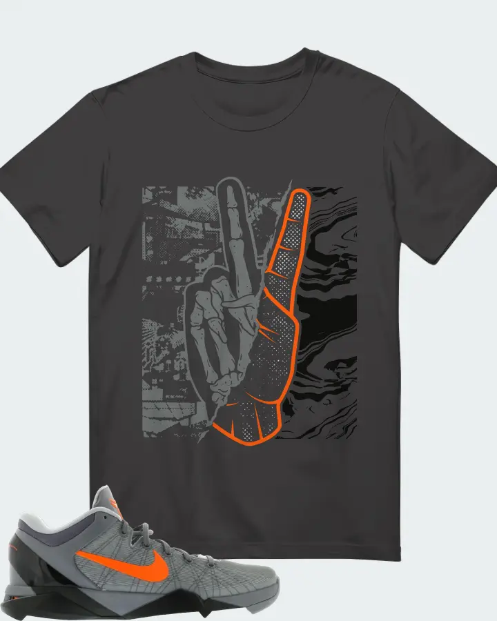T-Shirt in Dark Grey