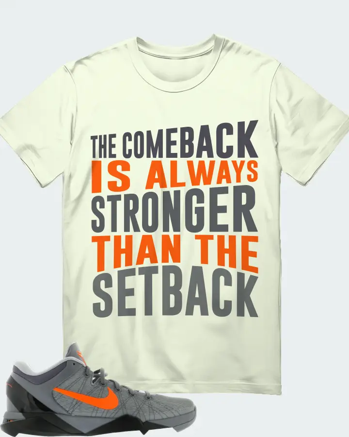 Nike Kobe 7 Sneaker Matching Citron Gildan T-Shirt - The Comeback