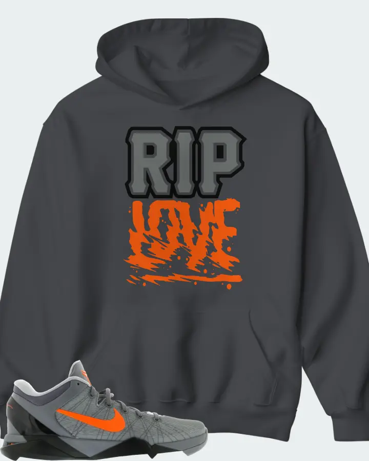 Hoodie in Dark Grey