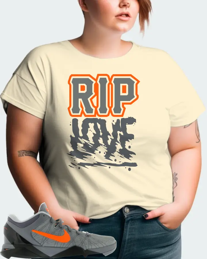 Nike Kobe 7 Sneaker Matching Natural T-Shirt (RIP Love) - View 11